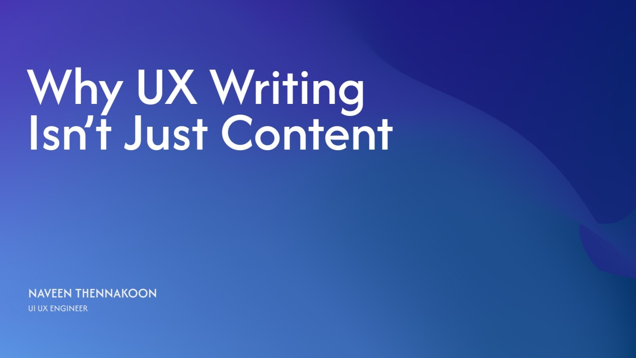 Why online entertainment platforms need sharper UX writing
